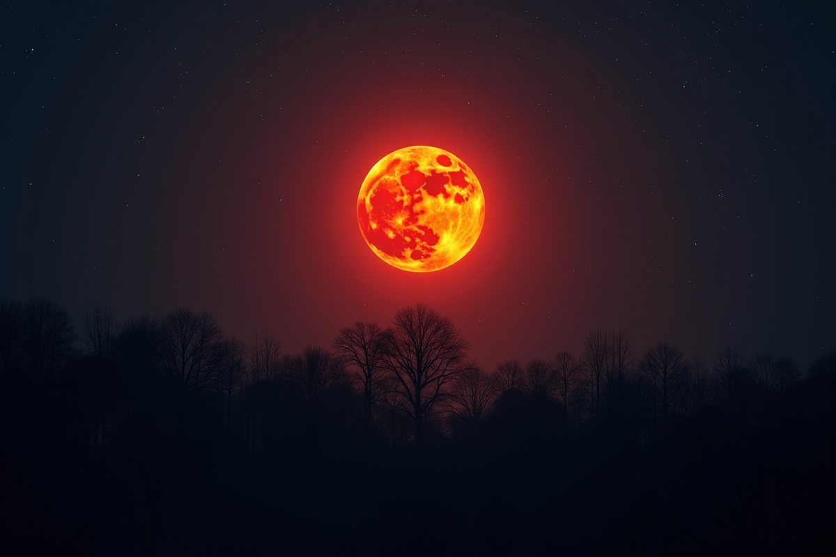 Lune rouge 2024 : dates et observations des éclipses lunaires