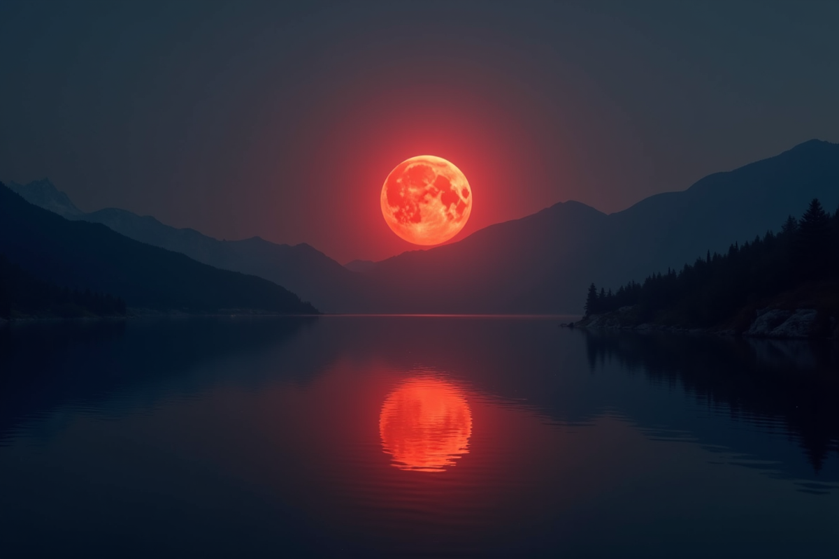 lune rouge